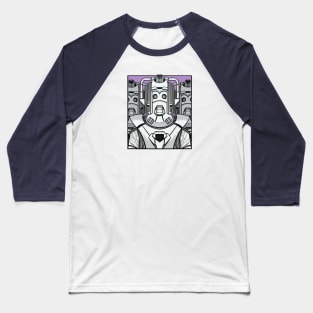 Cybermen - Doctor Who Baseball T-Shirt